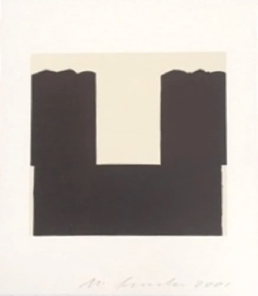 Linocut Spescha - Sans titre