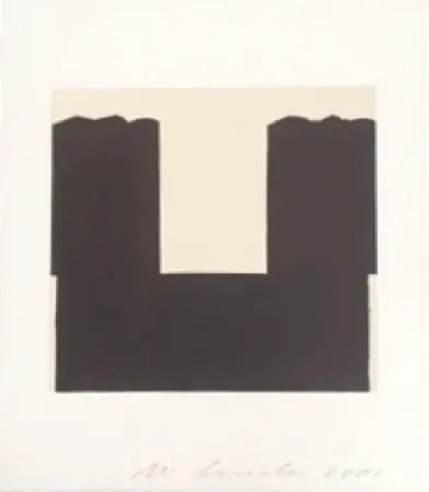 Linocut Spescha - Sans titre