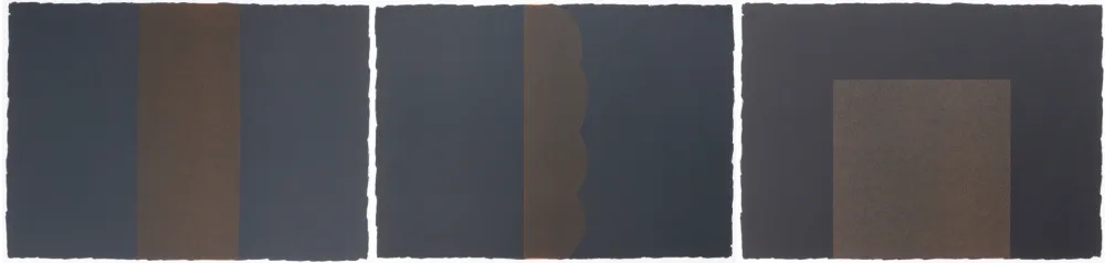 Lithograph Spescha - Sans titre - triptyque