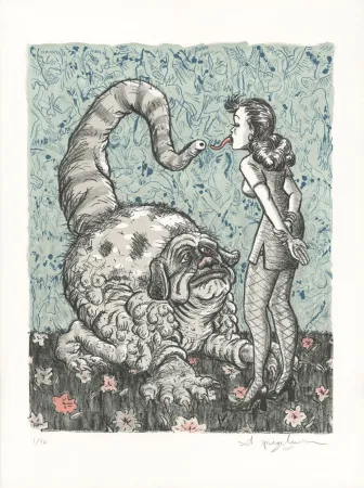 Lithograph Spiegelman - Sweet and Somber