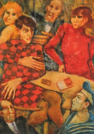 Lithograph Squillantini - SENZA TITOLO