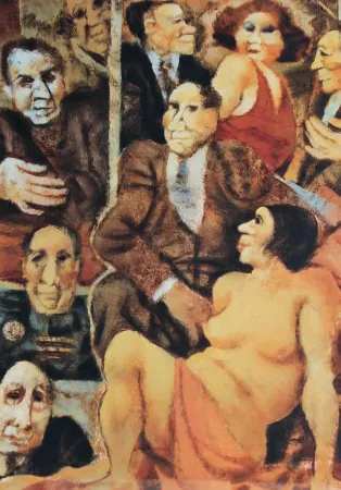 Lithograph Squillantini - SENZA TITOLO