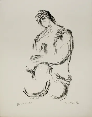 Lithograph Stadler - Weiblicher Akt / Female Nude