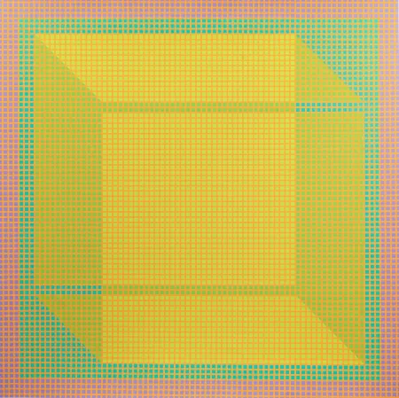 Screenprint Stanczak - Boxed, from Twelve Progressions