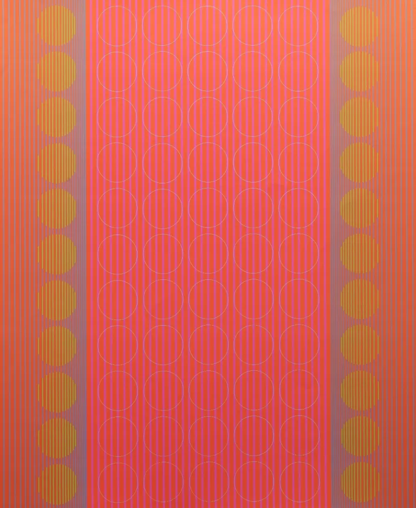 Screenprint Stanczak - Centered Rings, from Twelve Progressions