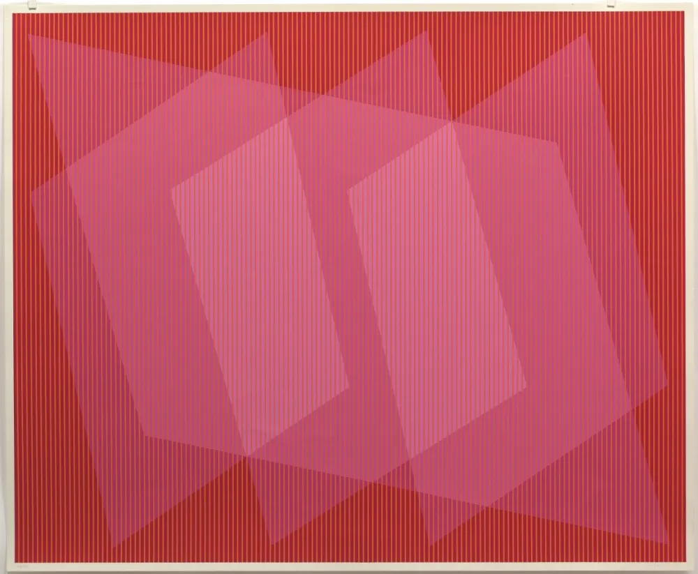 Screenprint Stanczak - Dedicated, from Twelve Progressions