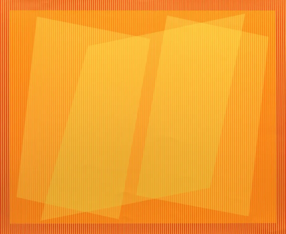 Screenprint Stanczak - Dimensional, from Twelve Progressions