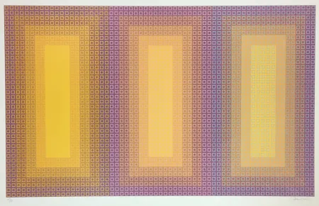 Screenprint Stanczak - Tempo of Three