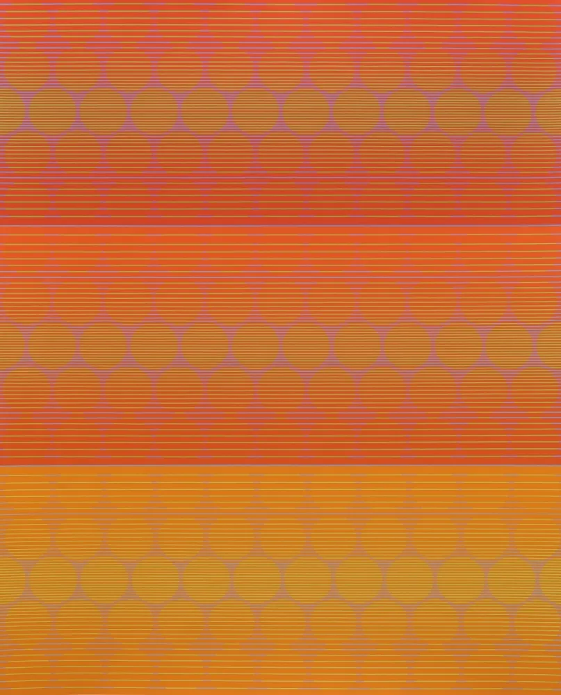 Screenprint Stanczak - Three to Compare, from Twelve Progressions