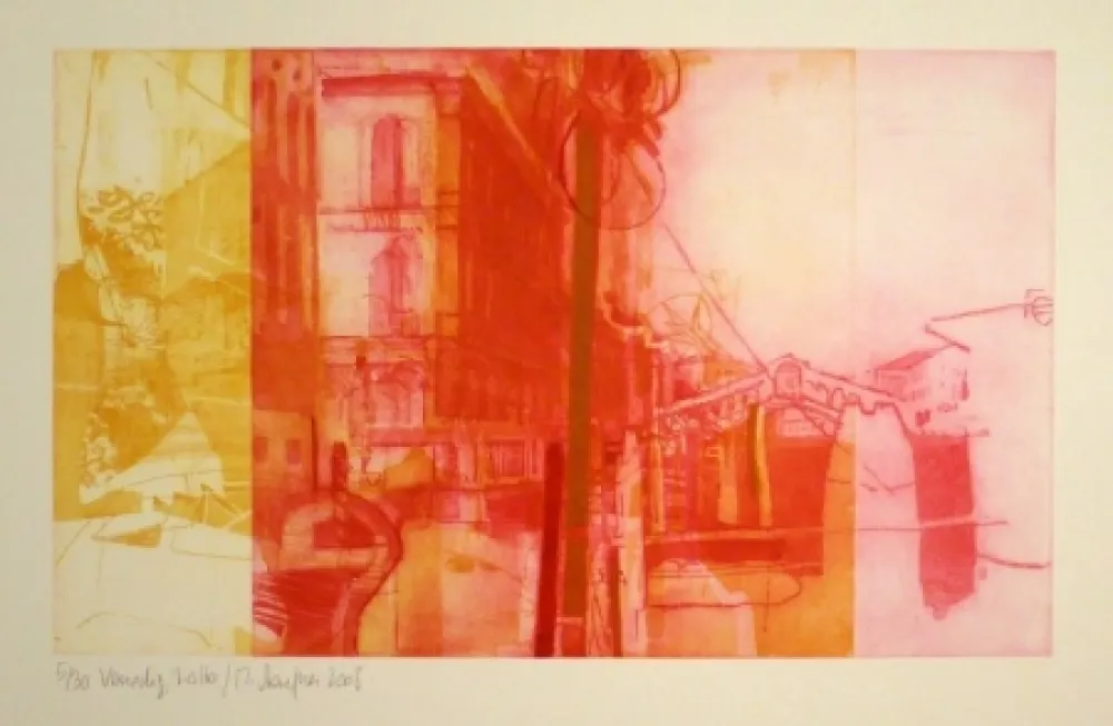 Engraving Staufner - Venedig, Rialto