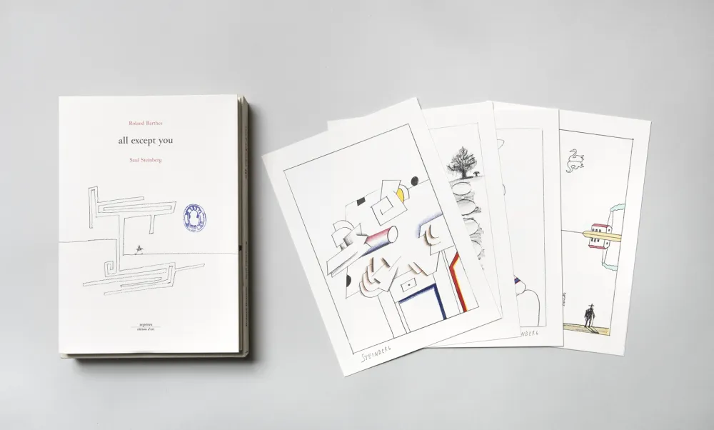 Lithograph Steinberg - All except you