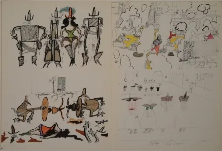 Illustrated Book Steinberg - DERRIÈRE LE MIROIR, Nos 53-54