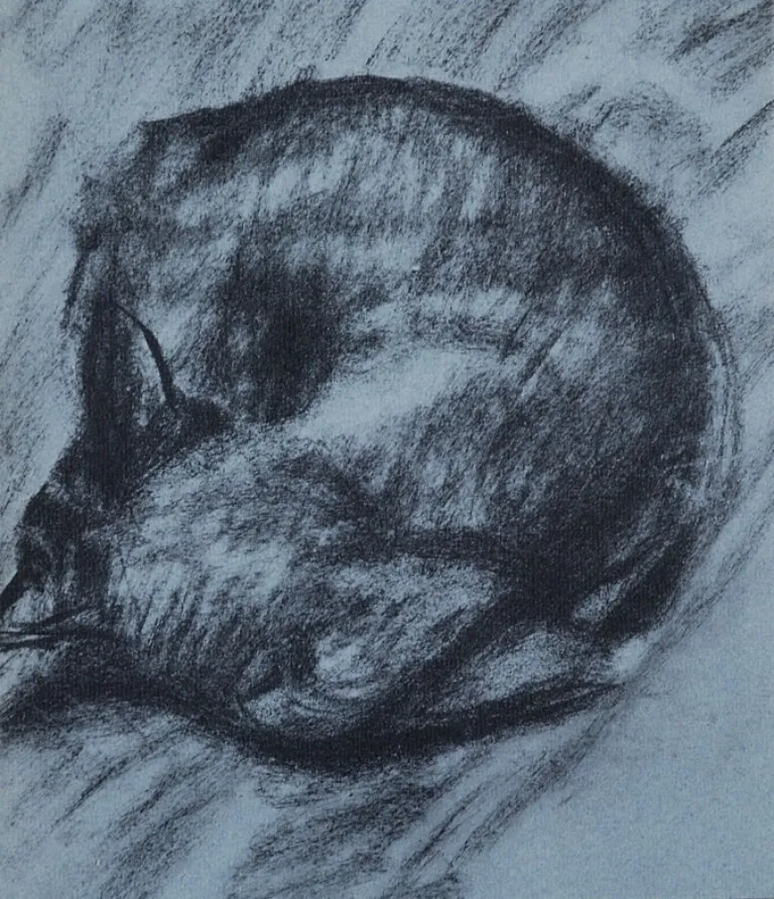 Lithograph Steinlen - Chats et Autres Bêtes