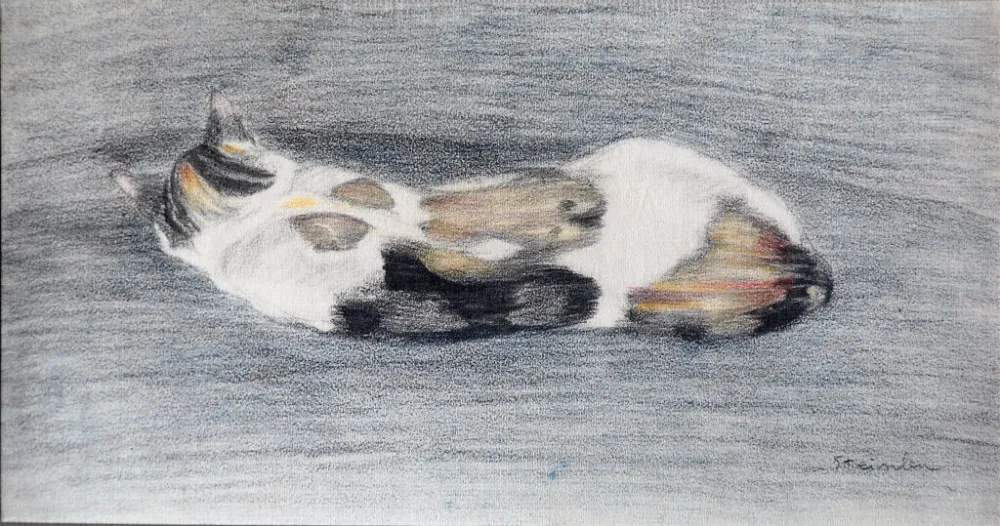 Lithograph Steinlen - Chats et Autres Bêtes