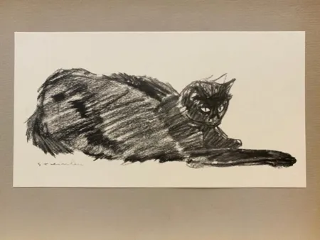 Lithograph Steinlen - Chats et Autres Bêtes