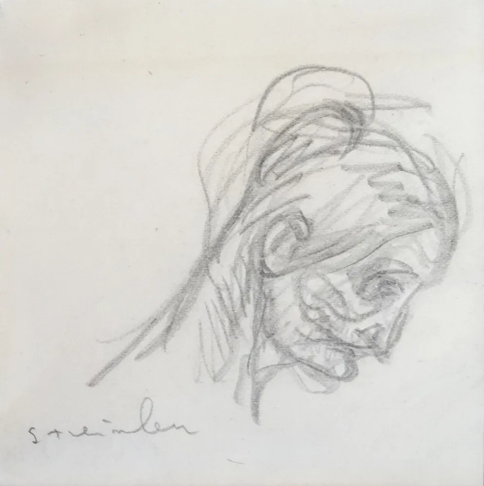 No Technical Steinlen - Portrait de femme