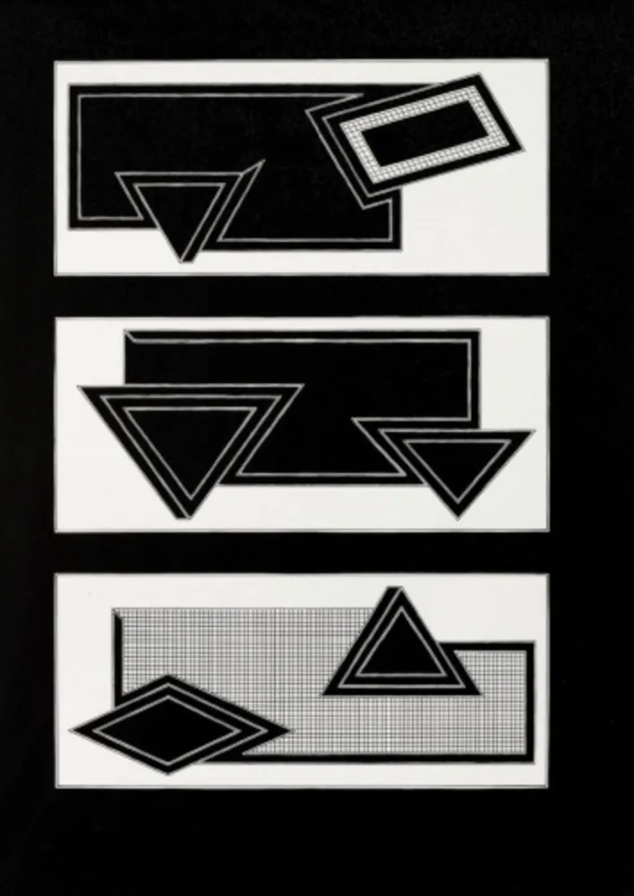 Lithograph Stella - Black Stack