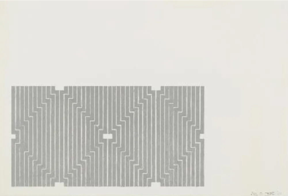 Lithograph Stella - Casa Cornu (First Version)