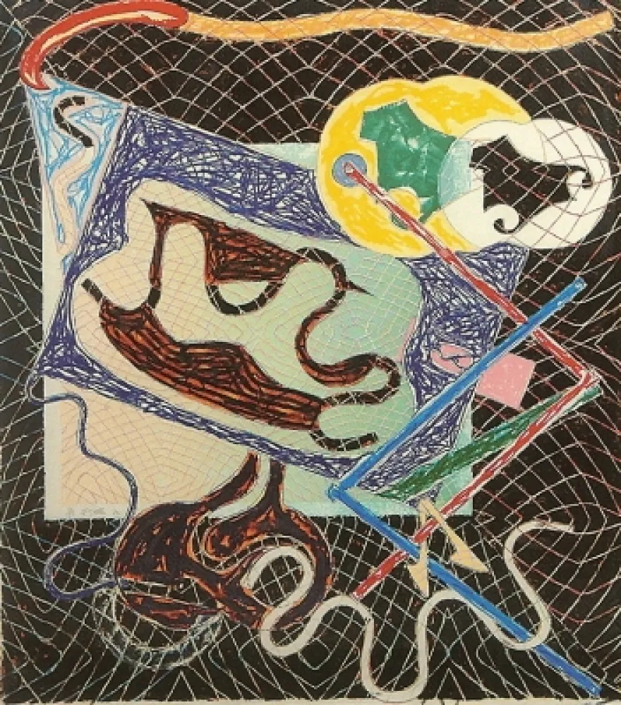 Lithograph Stella - Shards III