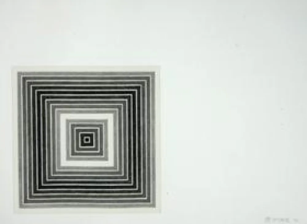 Lithograph Stella - Sharpesville