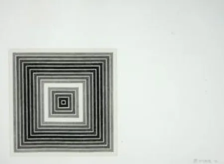 Lithograph Stella - Sharpesville