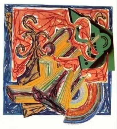 Screenprint Stella - THE BUTCHER CAME AND SLEW THE OX