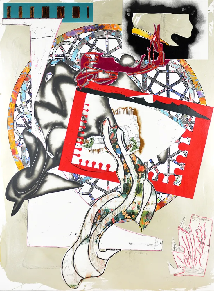 Lithograph Stella - The Pacific, from The Waves I