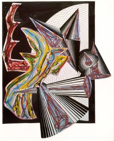 Screenprint Stella -  THEN CAME DEATH AND TOOK THE BUTCHER