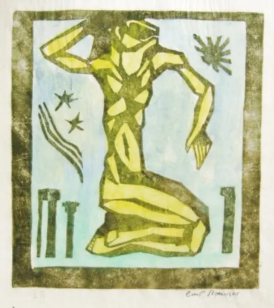 Woodcut Stoermer - Osiris