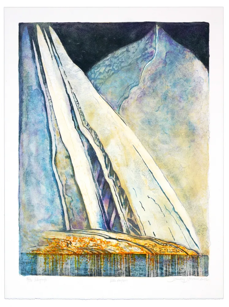 Lithograph Stornes - Ville Kufter