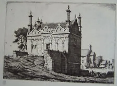 Etching Strang - The Banquet Hall, Chipping Campden