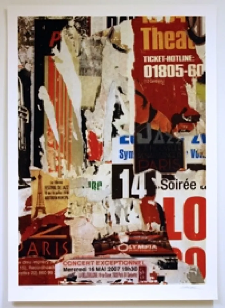 Screenprint Strüwer - New Morning