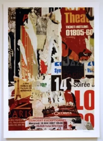 Screenprint Strüwer - New Morning