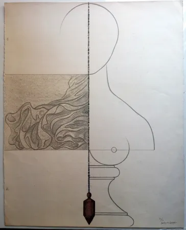 Lithograph Subirachs - Teresa Bonjour