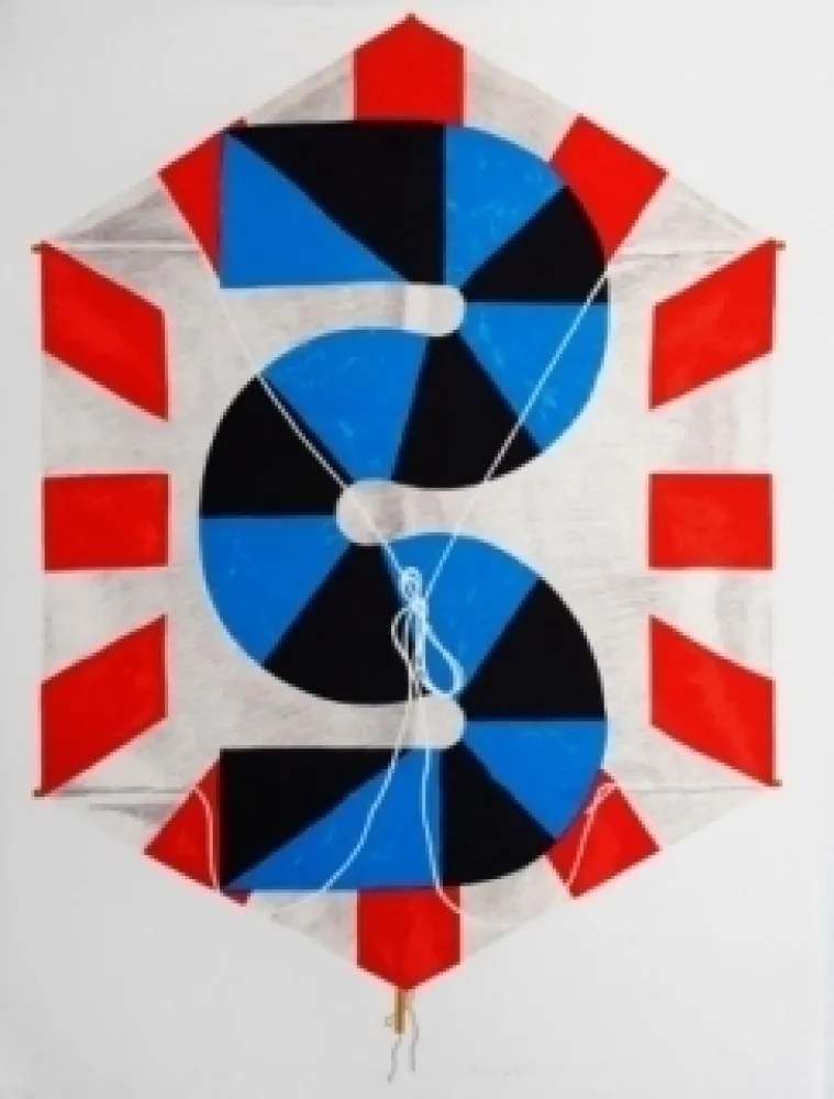 Lithograph Sugai - La vitesse du vent