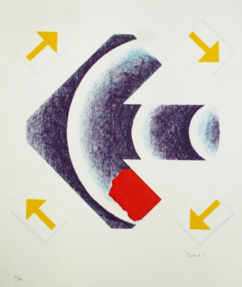 Lithograph Sugai - Sagitaire