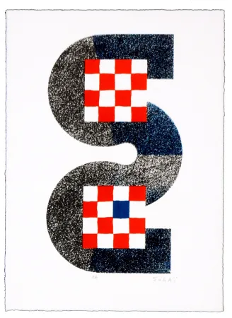 Lithograph Sugai - Sans titre