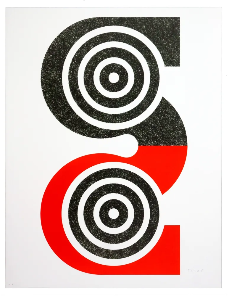 Lithograph Sugai - Sans titre