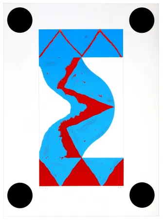 Lithograph Sugai - Sans titre