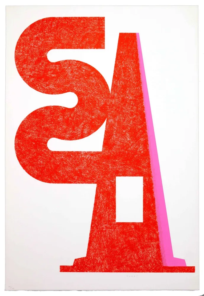 Lithograph Sugai - Sans titre