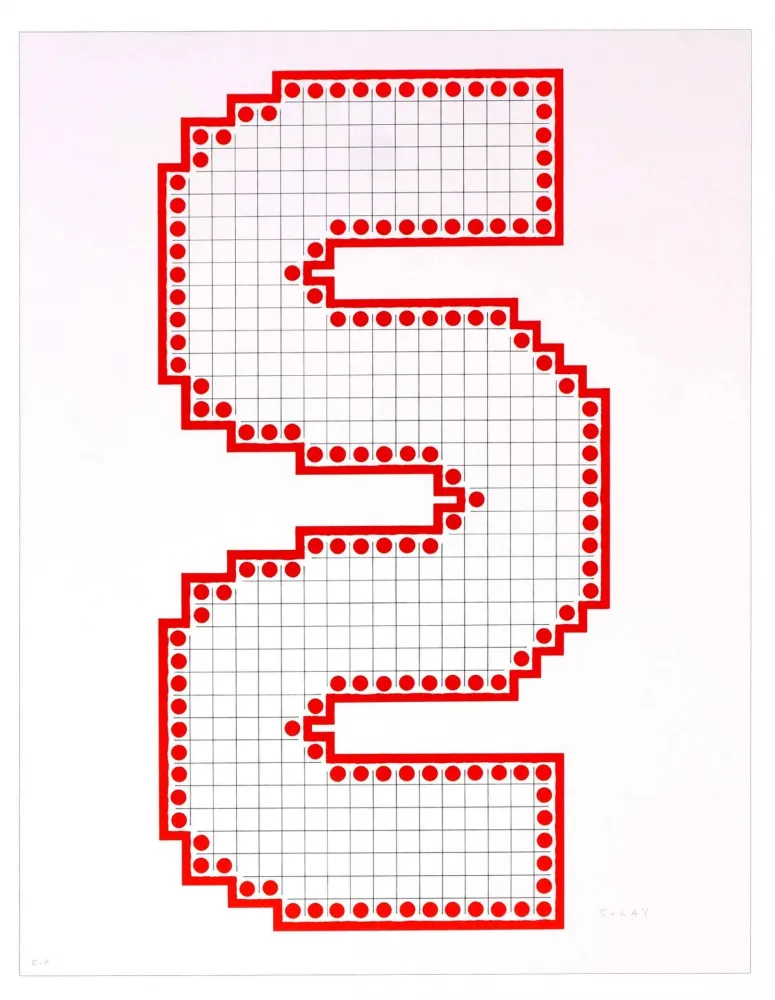 Lithograph Sugai - Sans titre
