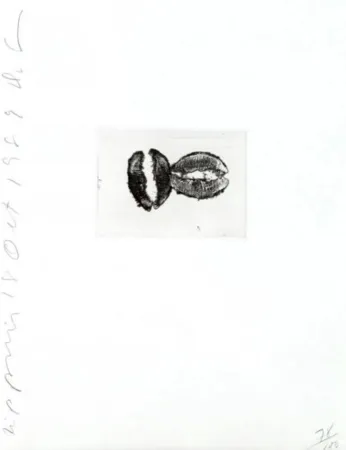 Aquatint Sultan - Lip Print II