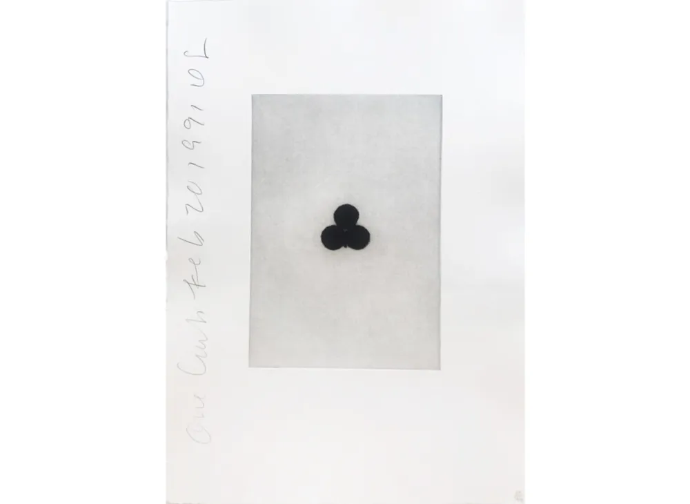 Aquatint Sultan - Playing Cards (Ace of Clubs)