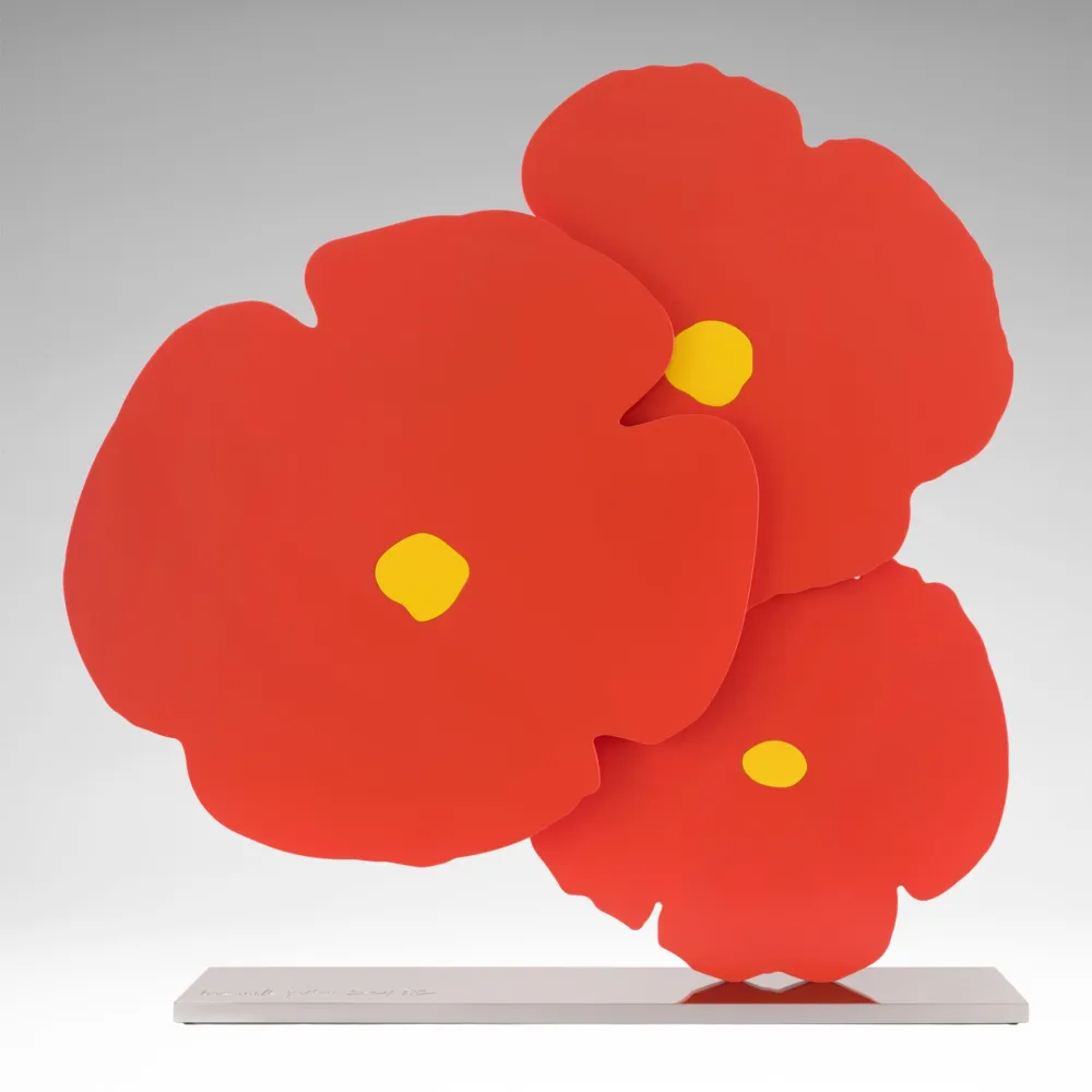 Multiple Sultan - Red with Yellow