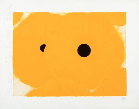 Screenprint Sultan - Six Yellows