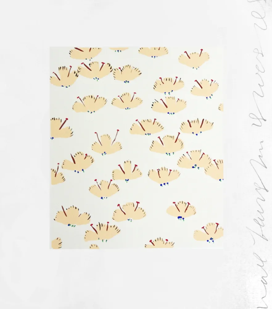 Screenprint Sultan - Wall Flower 20