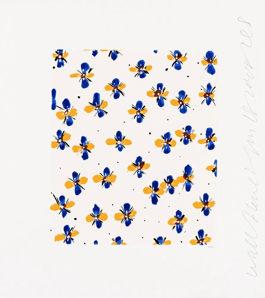 Screenprint Sultan - Wallflower 23