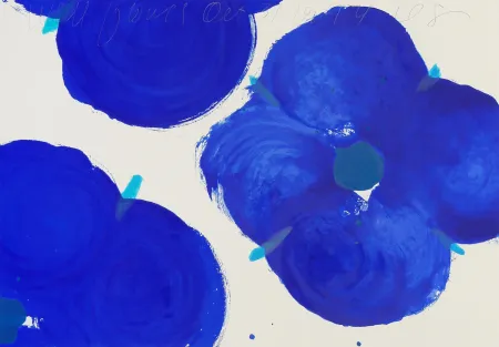 Screenprint Sultan - Wallflowers 