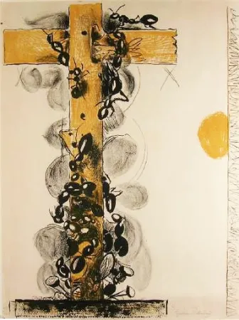 Lithograph Sutherland - HORMIGAS