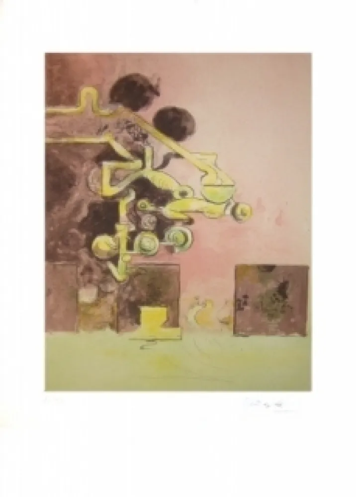 Lithograph Sutherland - Sans titre